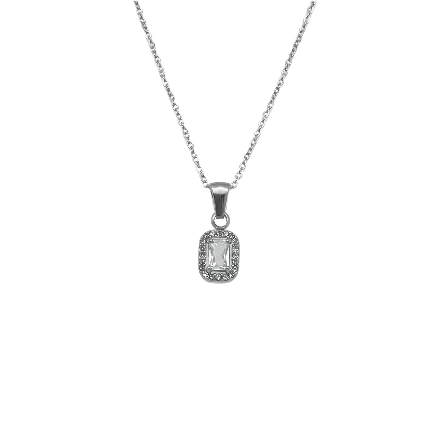 Dainty Cubic Zirconia Necklace