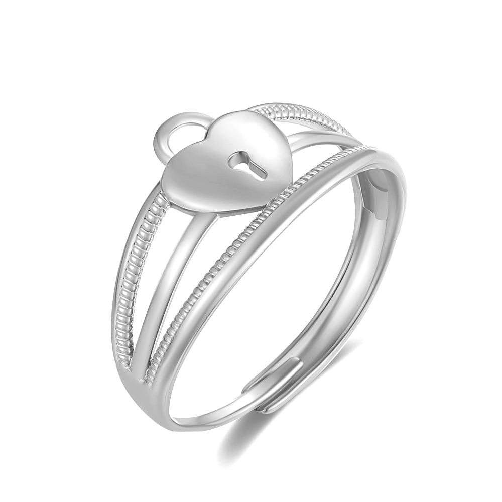 Heart Lock Ring