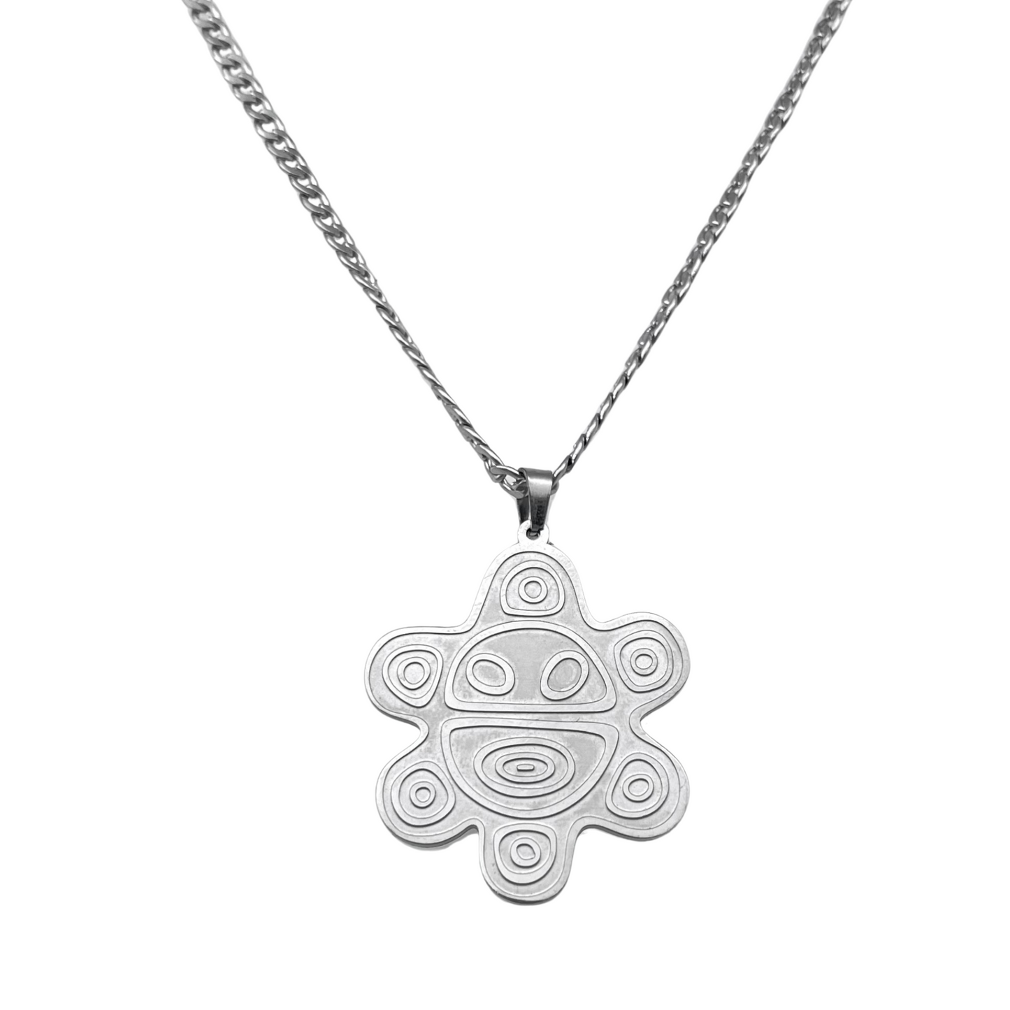 Silver "Sol Taíno" Necklace