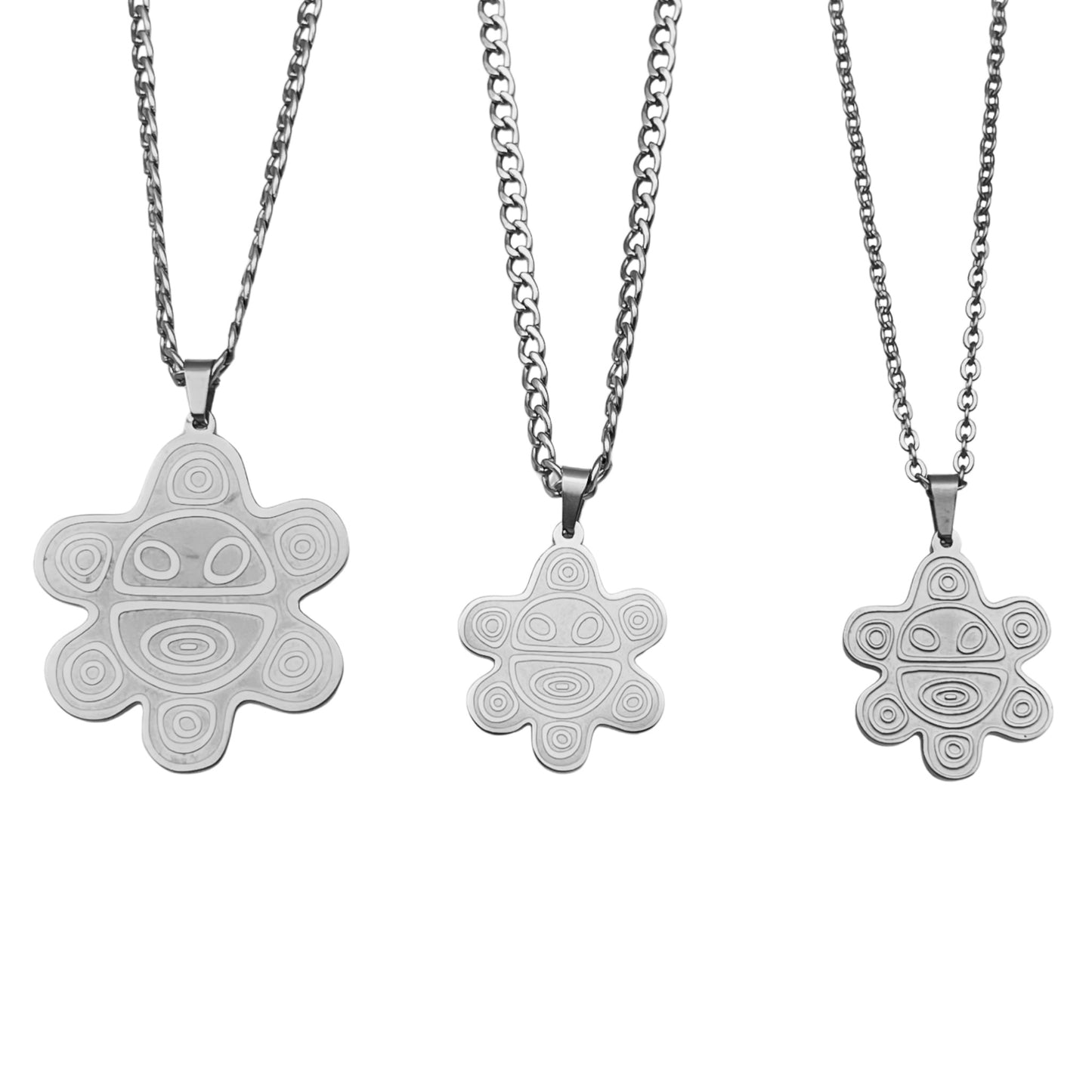 Silver "Sol Taíno" Necklace