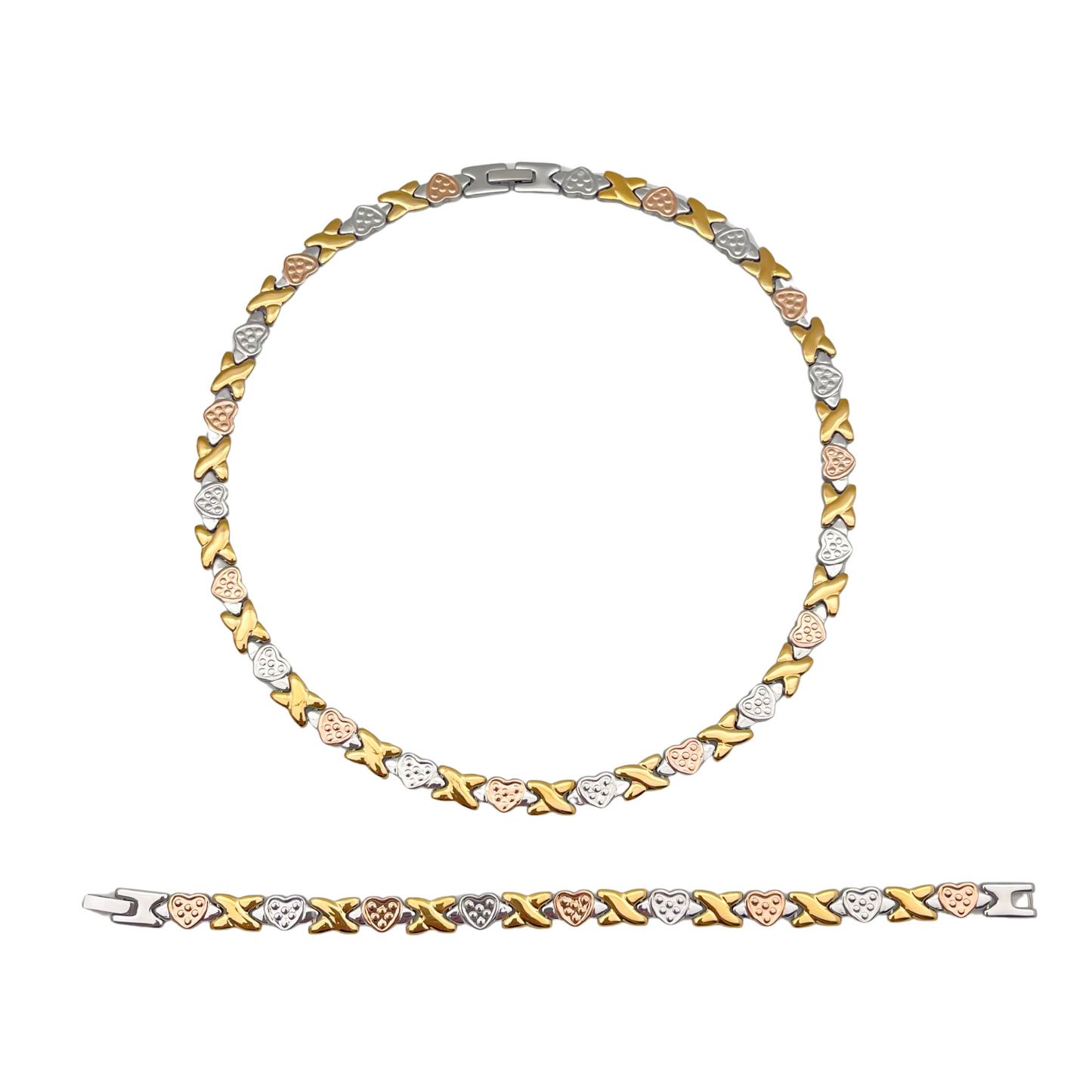 Hugs and Kisses Stampato Set