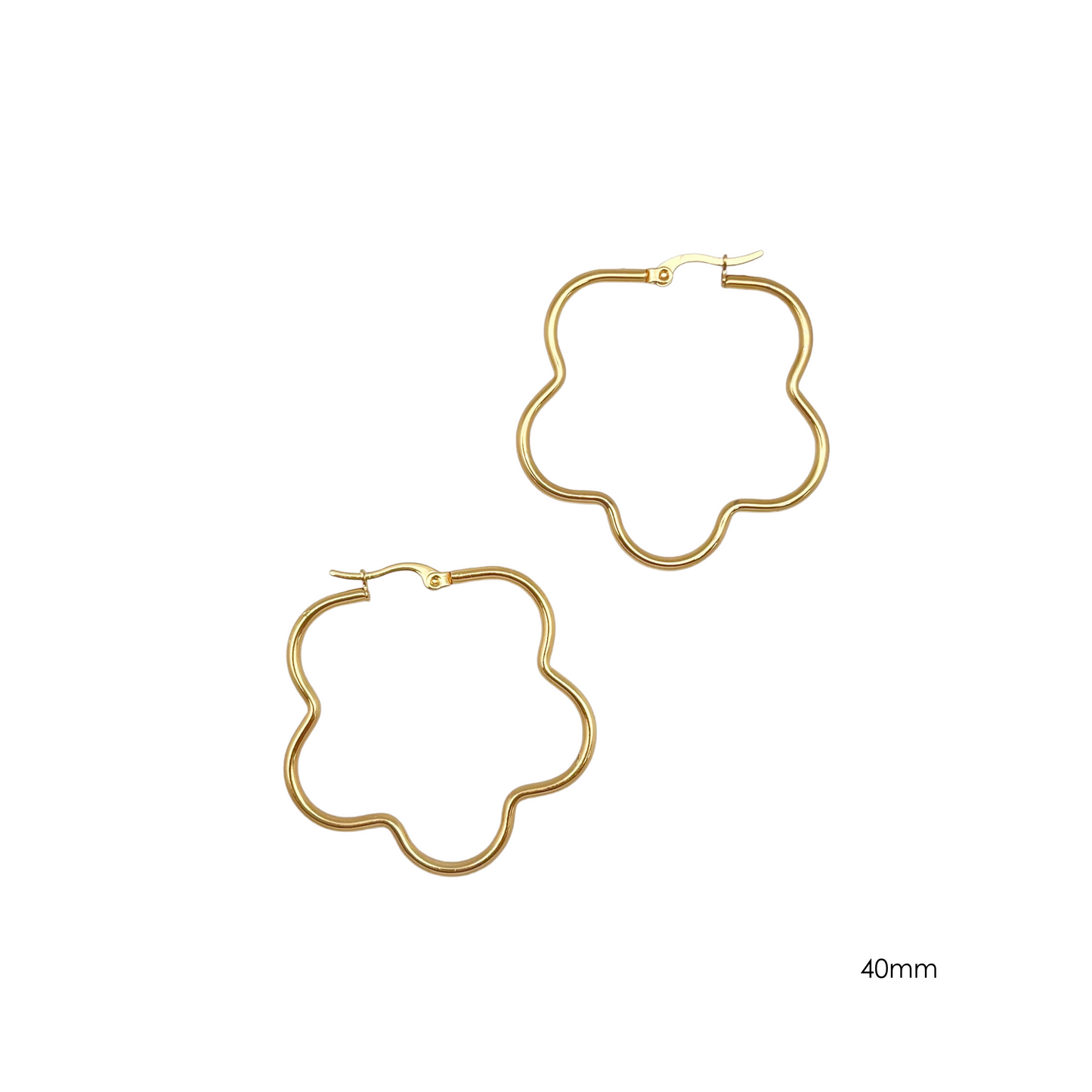 40.0mm Tube Flower Hoops