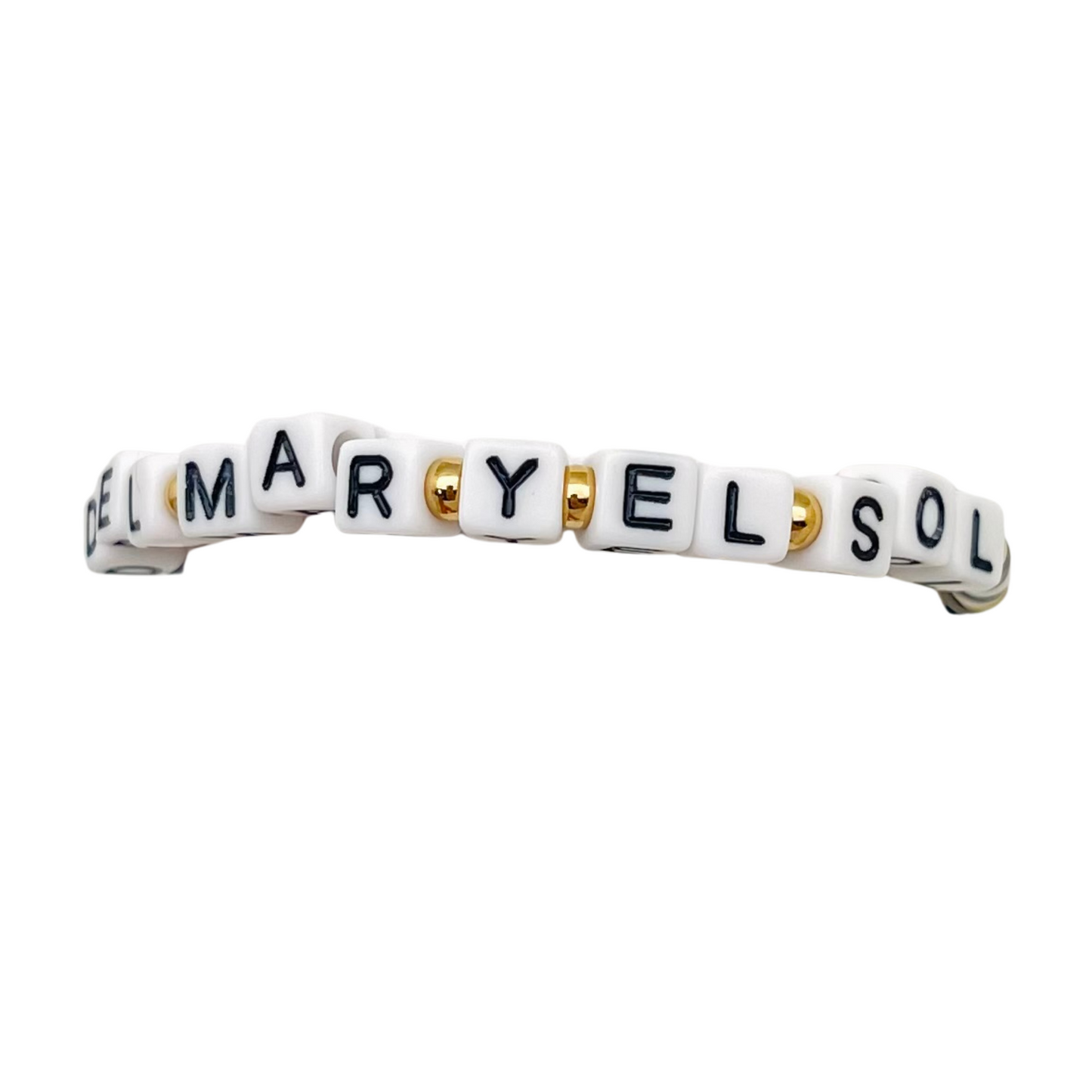 “Del Mar y el Sol” Multi Elastic Bracelet