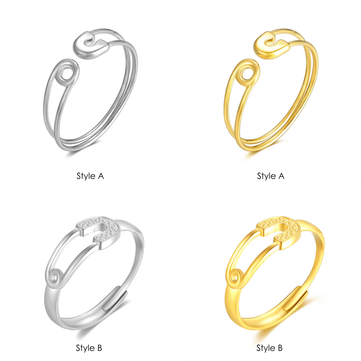 Safety Pin Ring