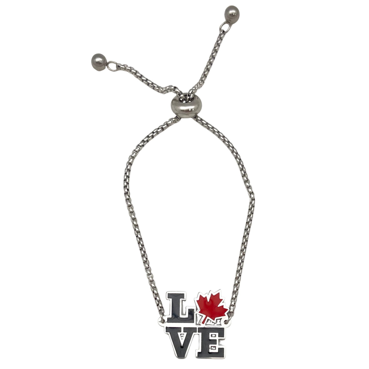 Silver Canada “LOVE” Bracelet