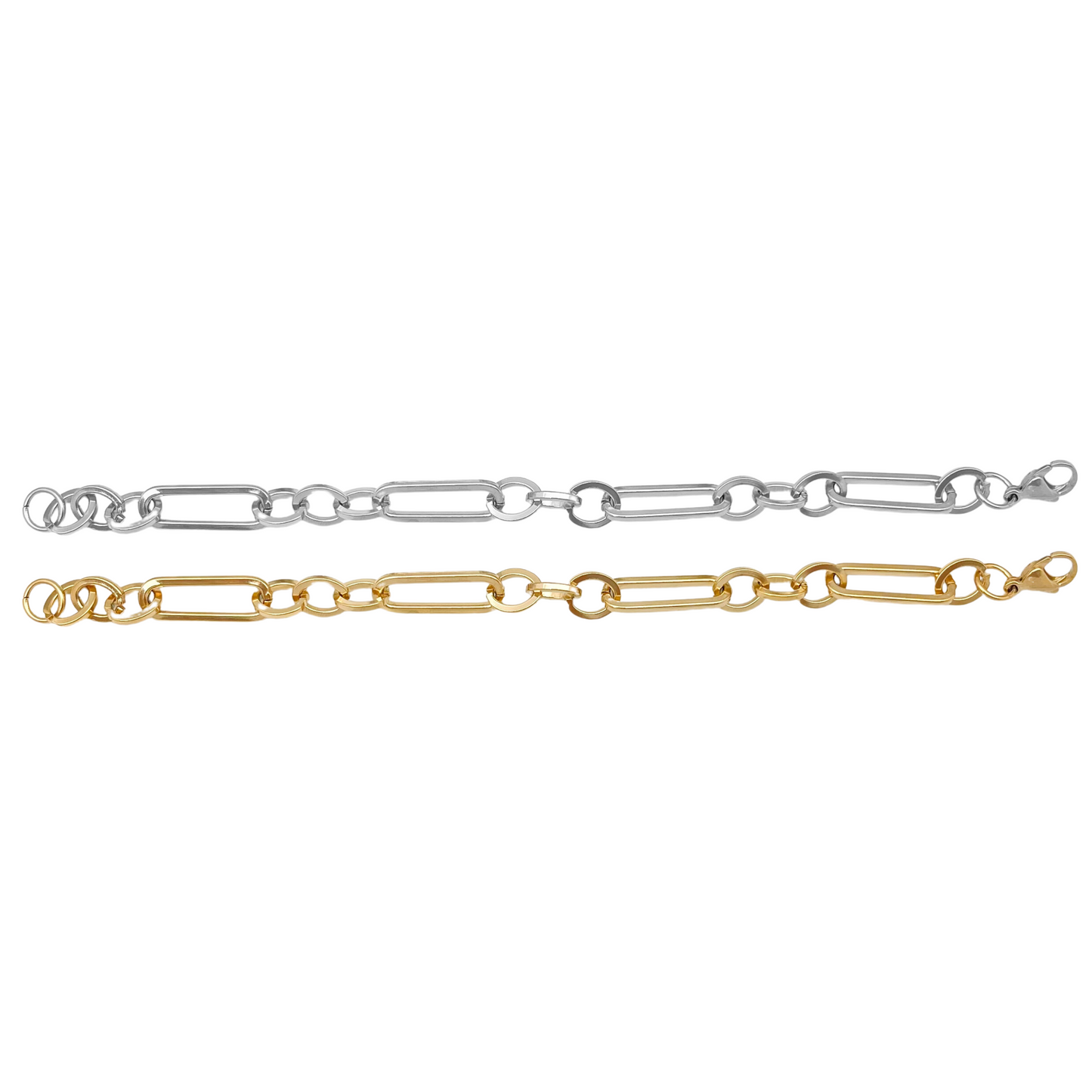 Three Circles Link Bracelet