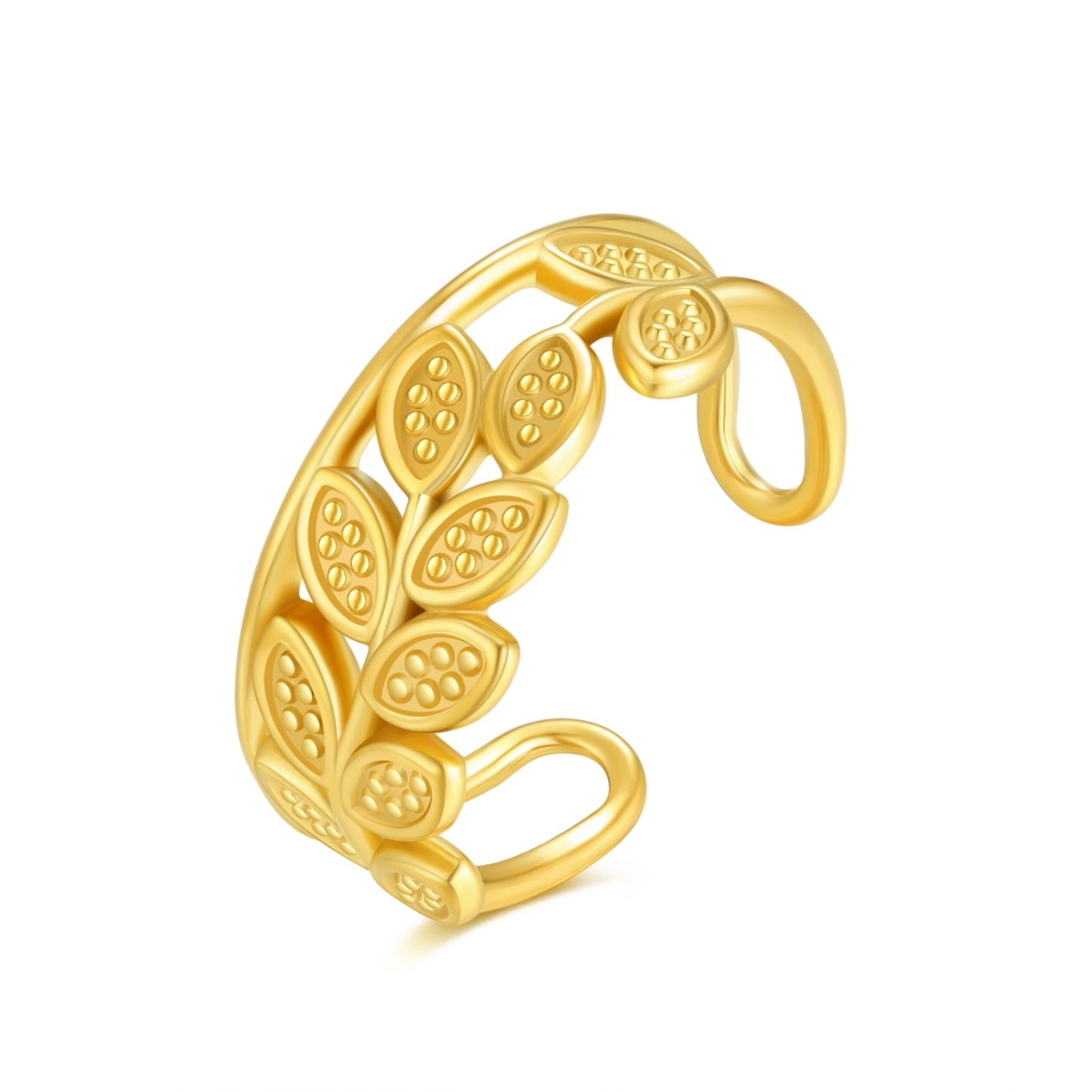 Greek Leaf Ring
