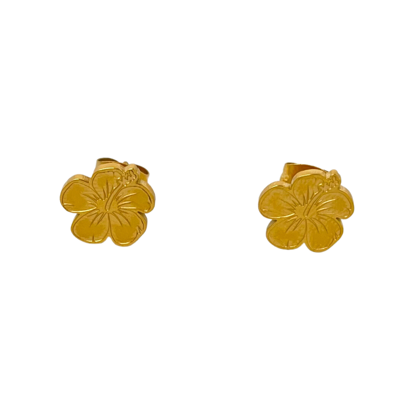 Gold Flower "Flor de Maga" Earrings