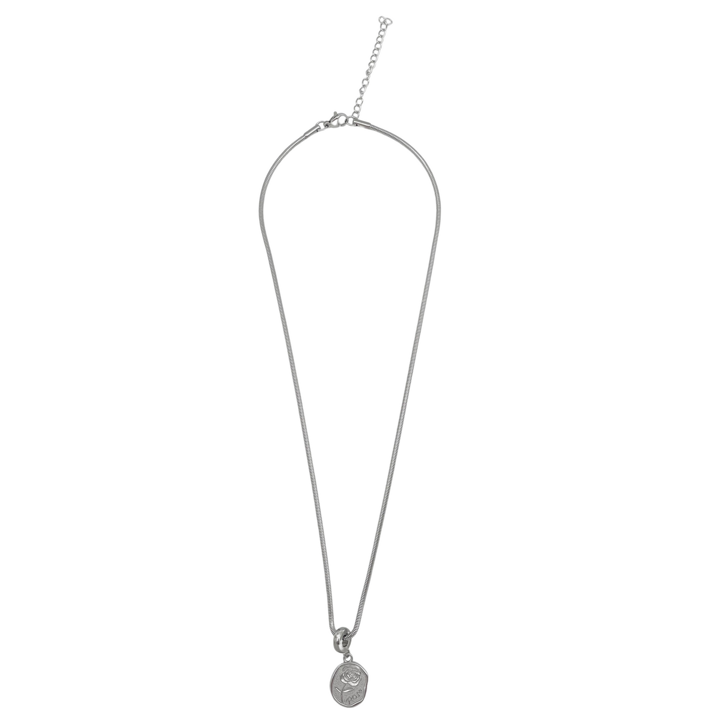 Rose Dangle Necklace