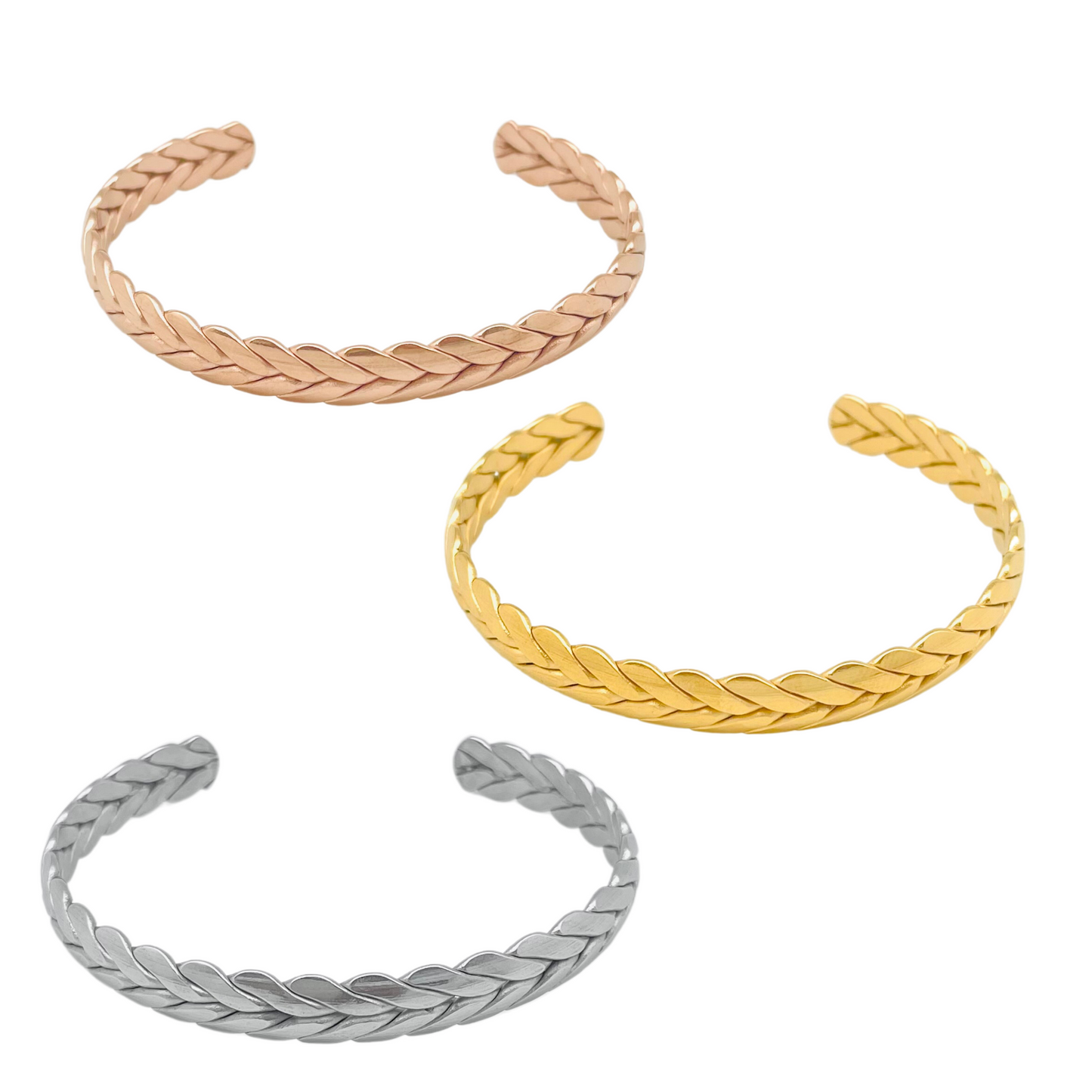 Greek Leaf Bangle