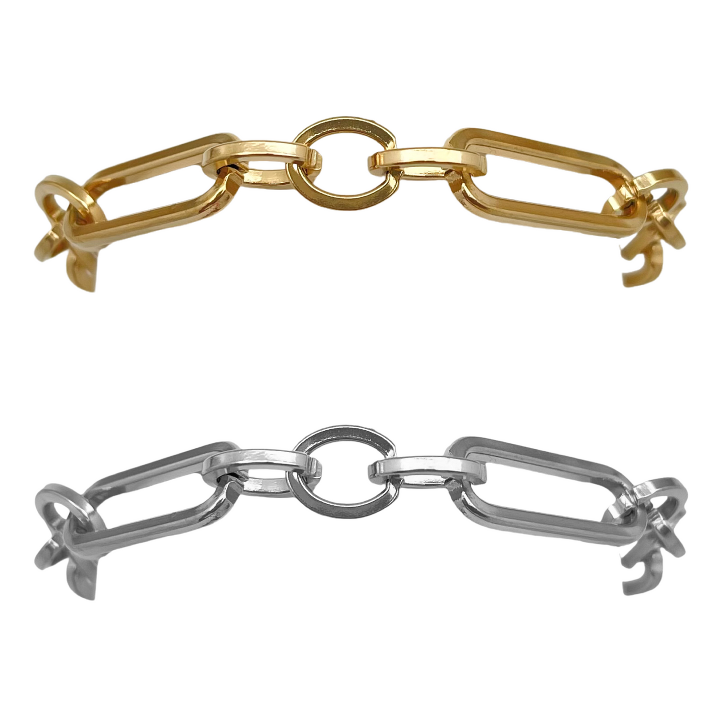 Three Circles Link Bracelet