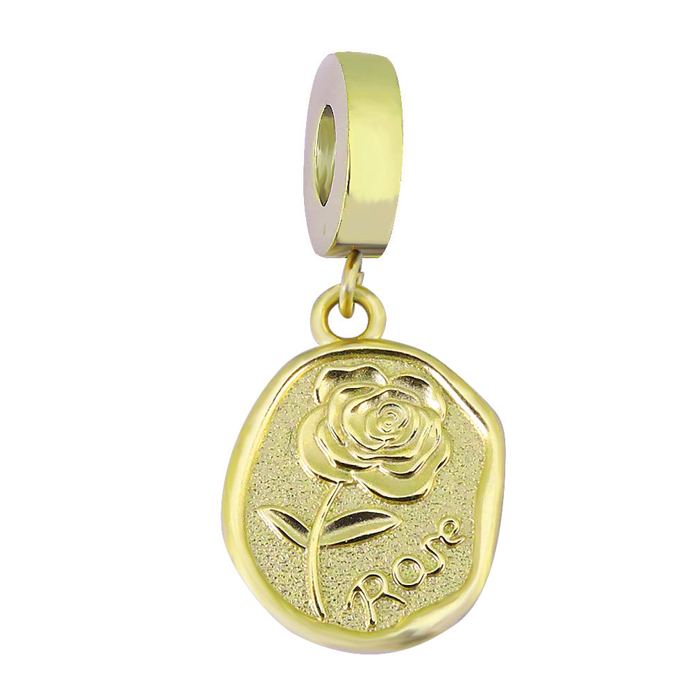 Rose Dangle Necklace