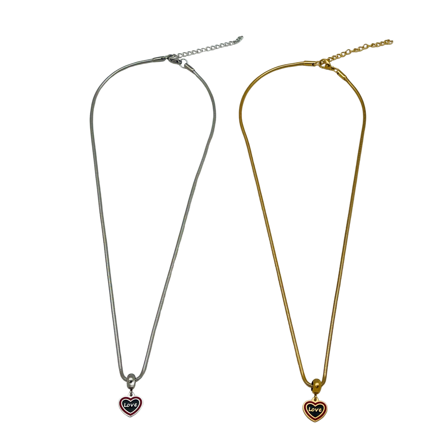 Blackberry Love Dangle Necklace