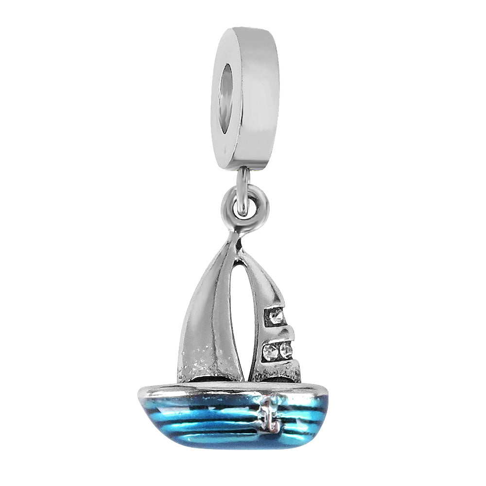Sailboat Dangle Necklace