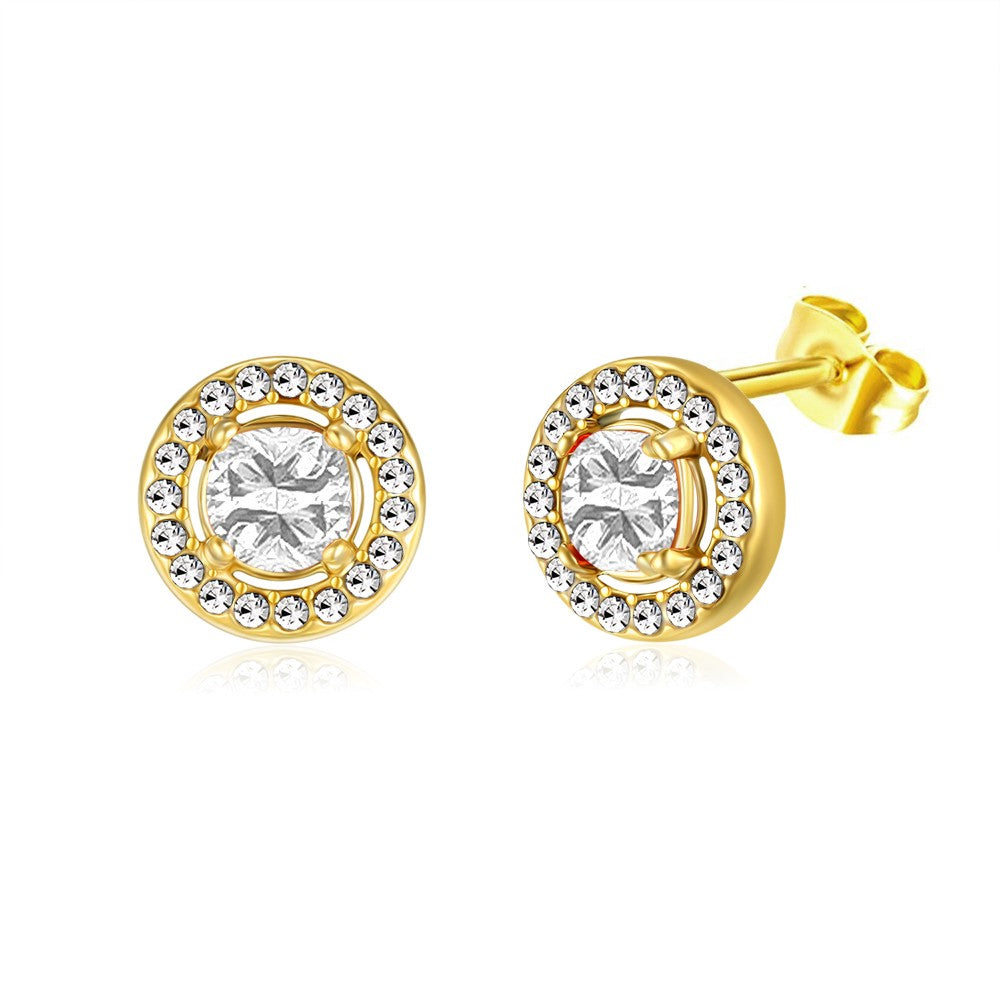 Shining CZ Earrings