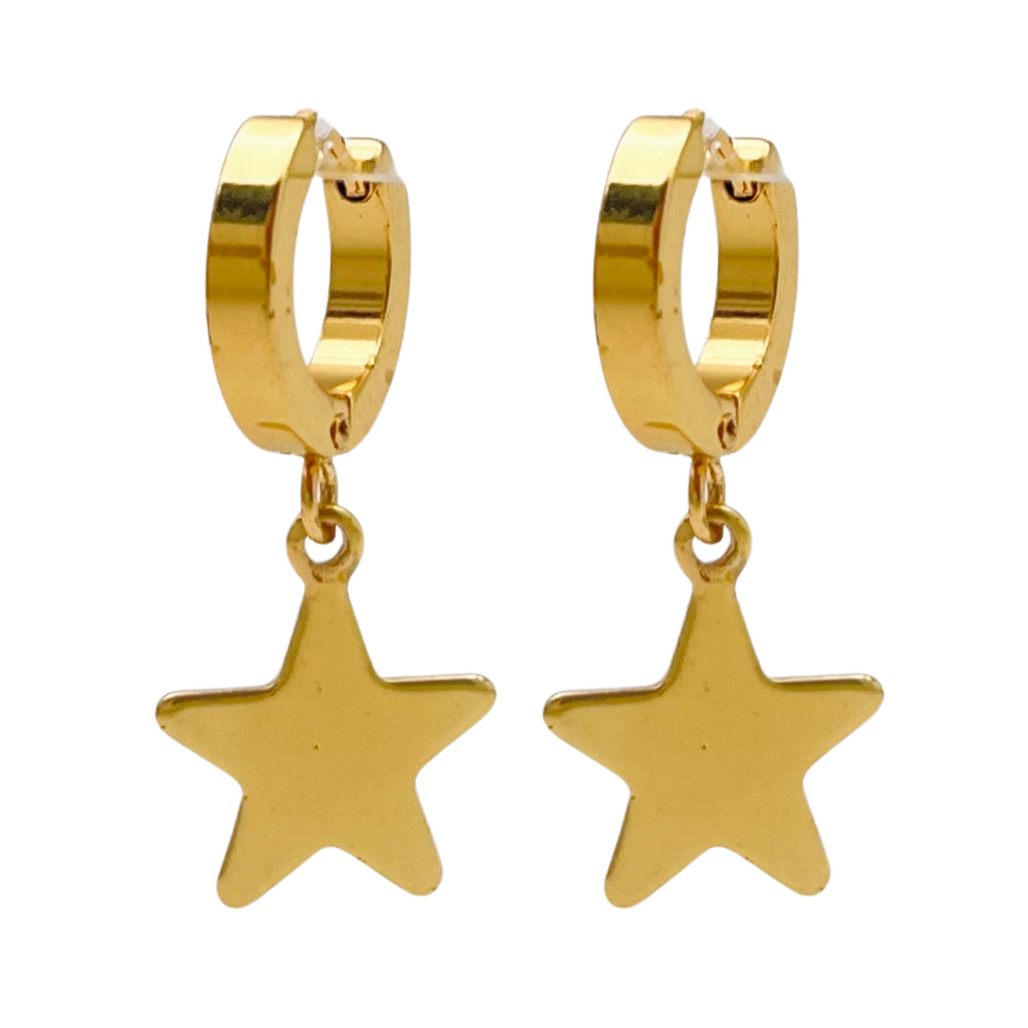 Stars Huggies Earrings