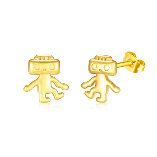 Robot Earrings