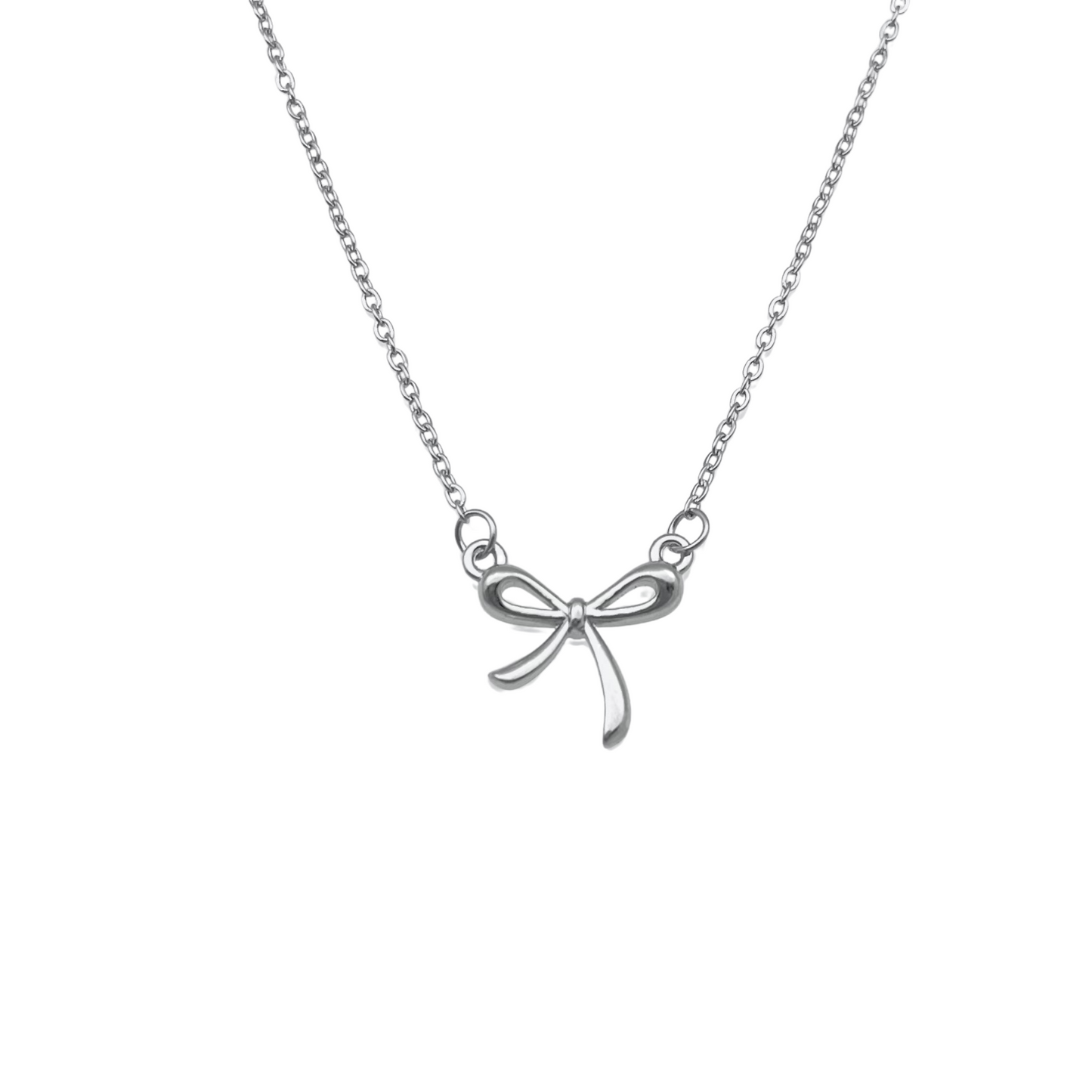 Dainty Bow Necklace