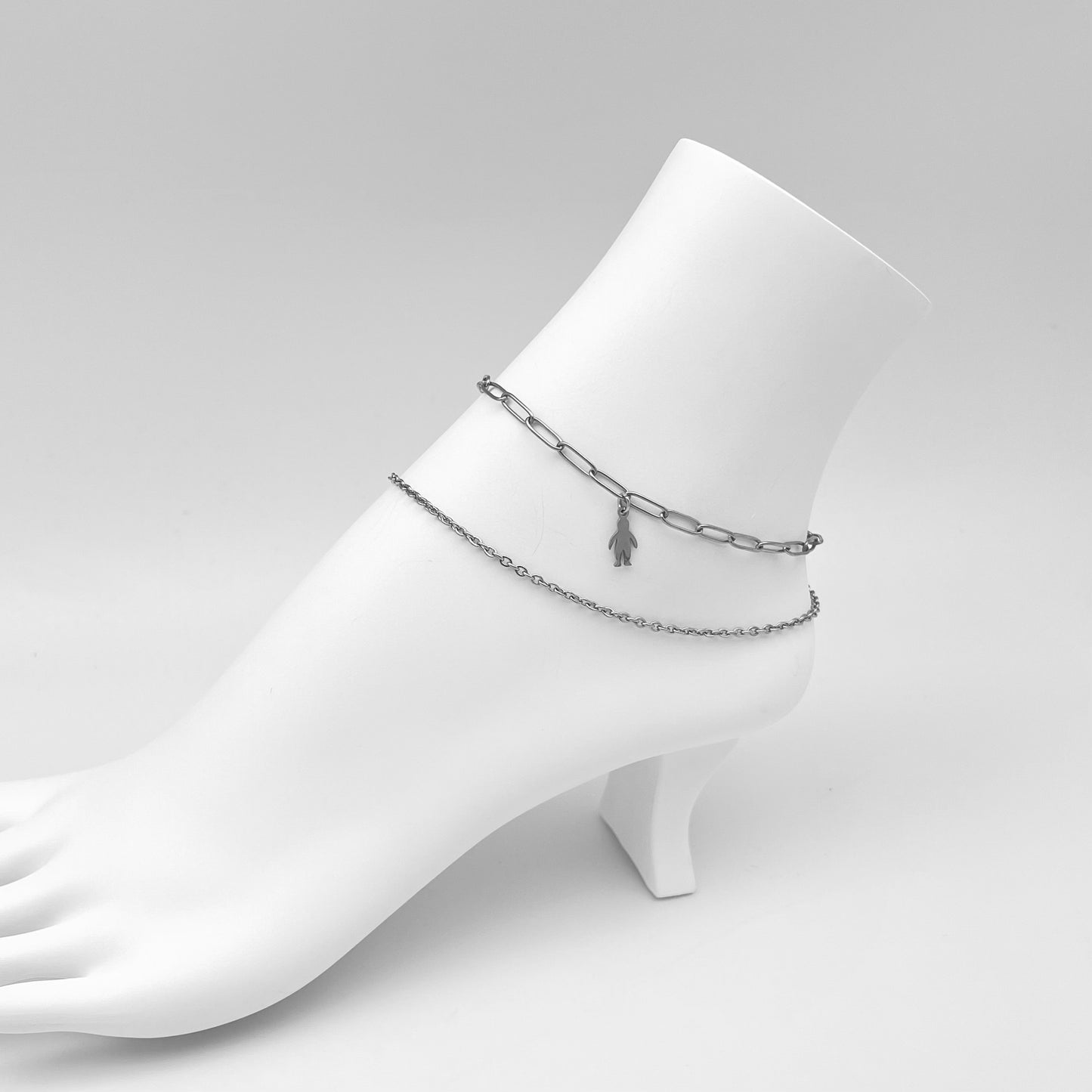 Boy Double Chain Anklet