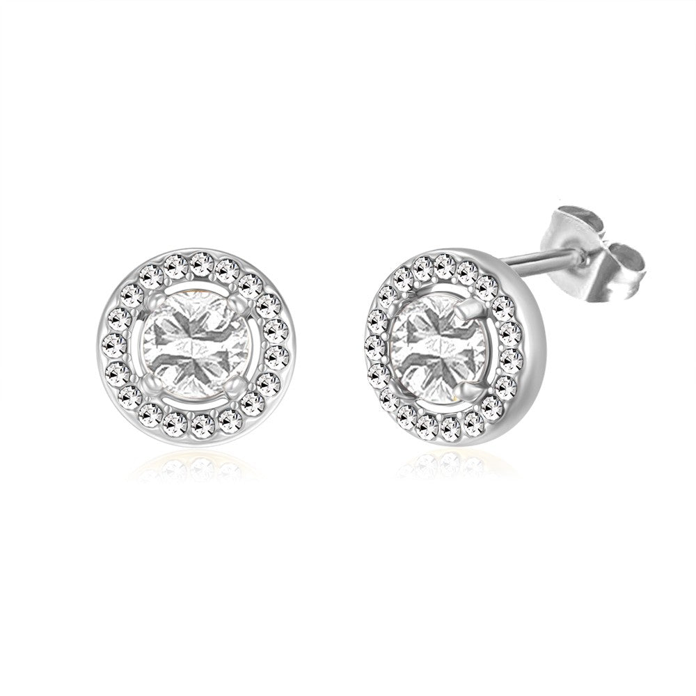 Shining CZ Earrings