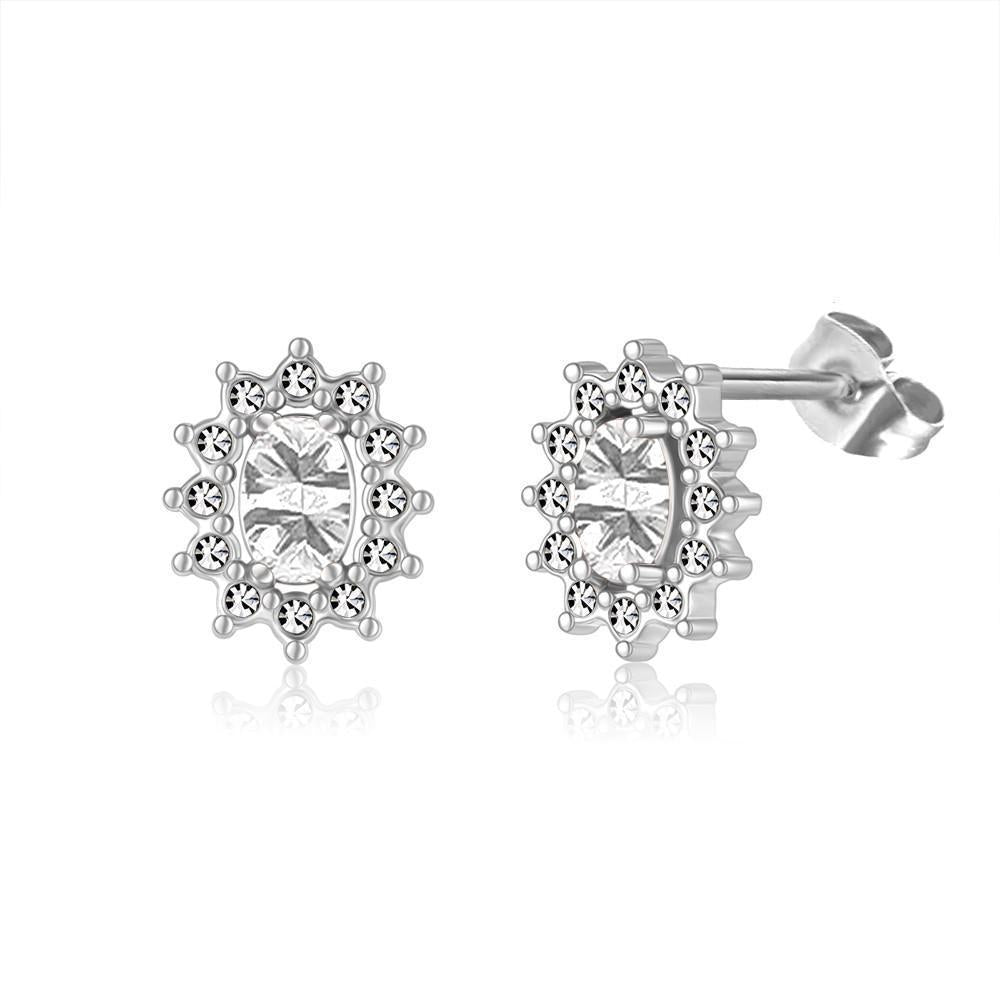 Shining CZ Earrings