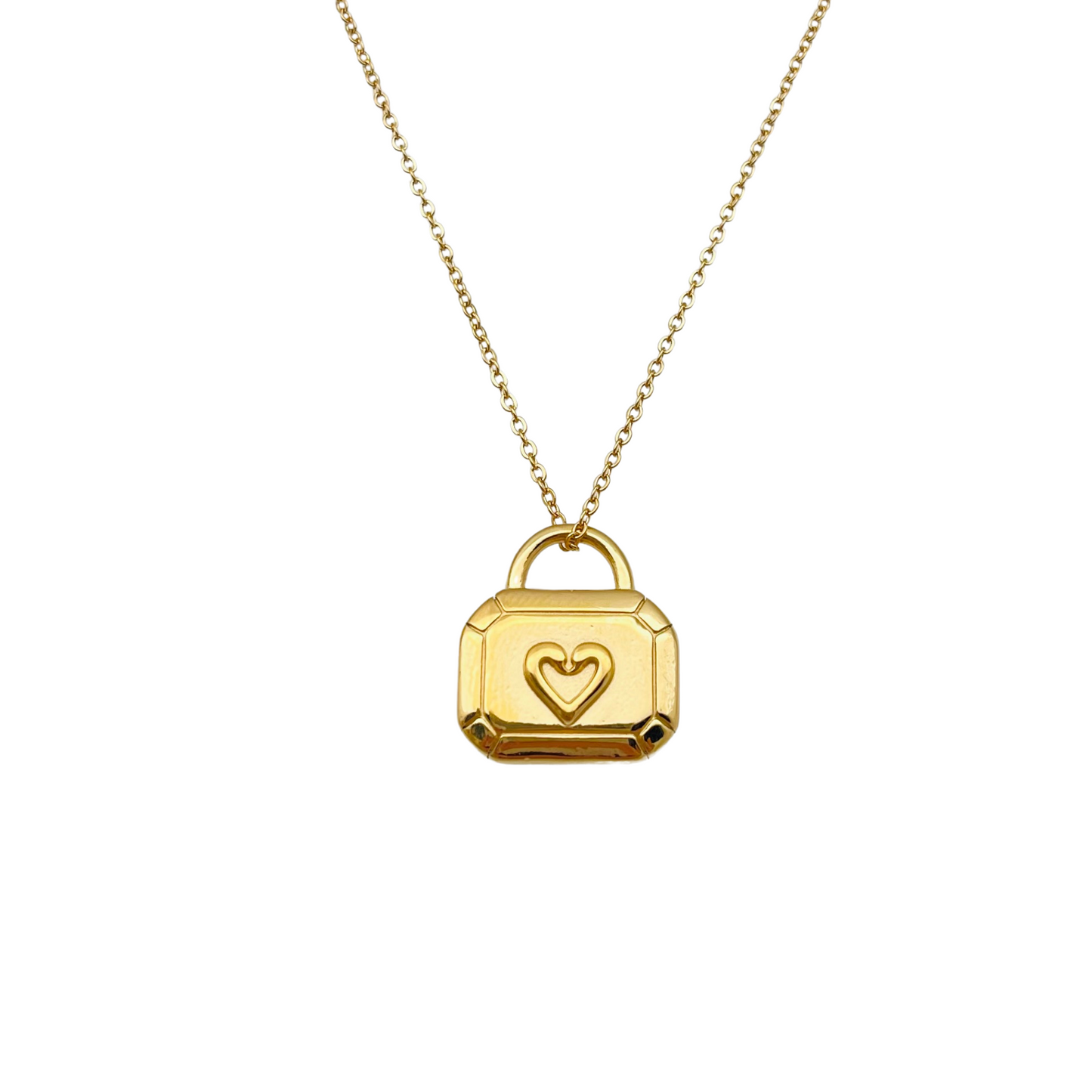 Heart Lock Necklace