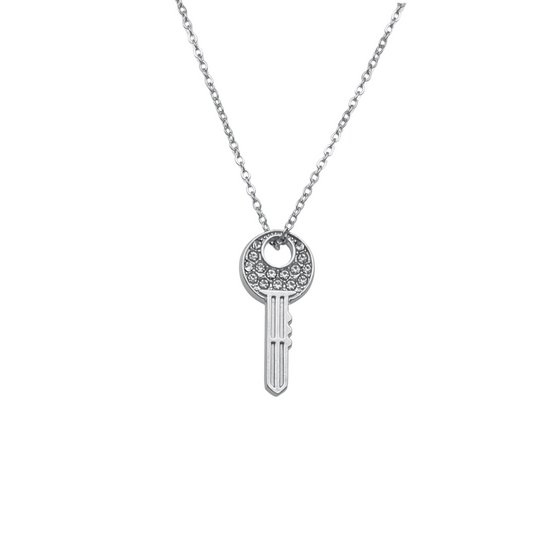 CZ Key Necklace