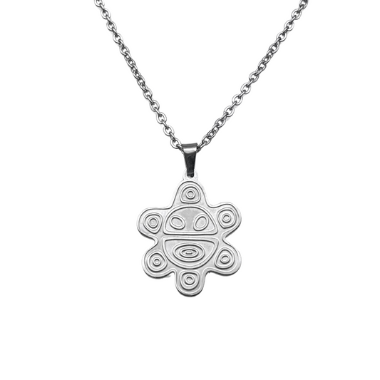 Silver "Sol Taíno" Necklace