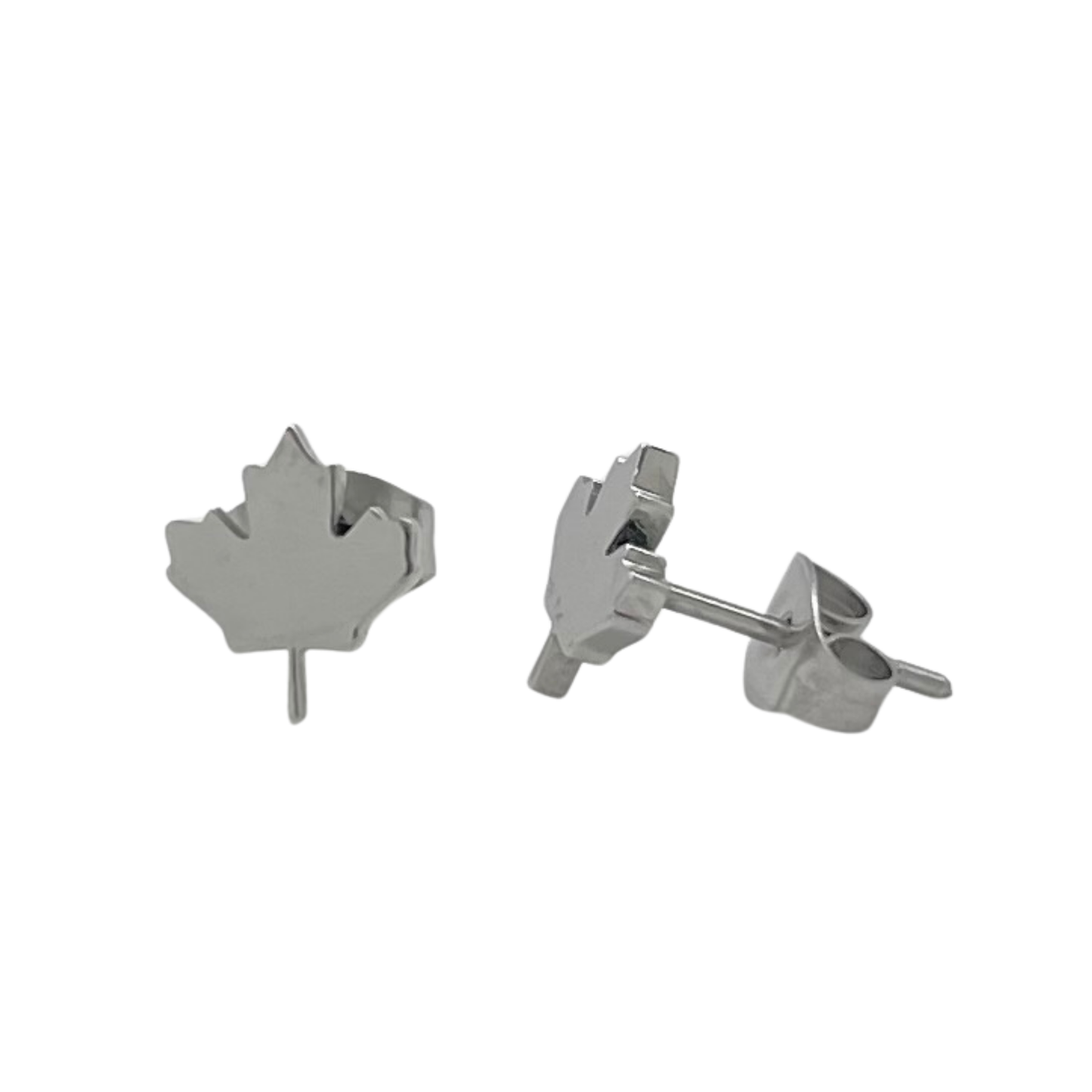 Silver Canada Maple Leaf Earrings