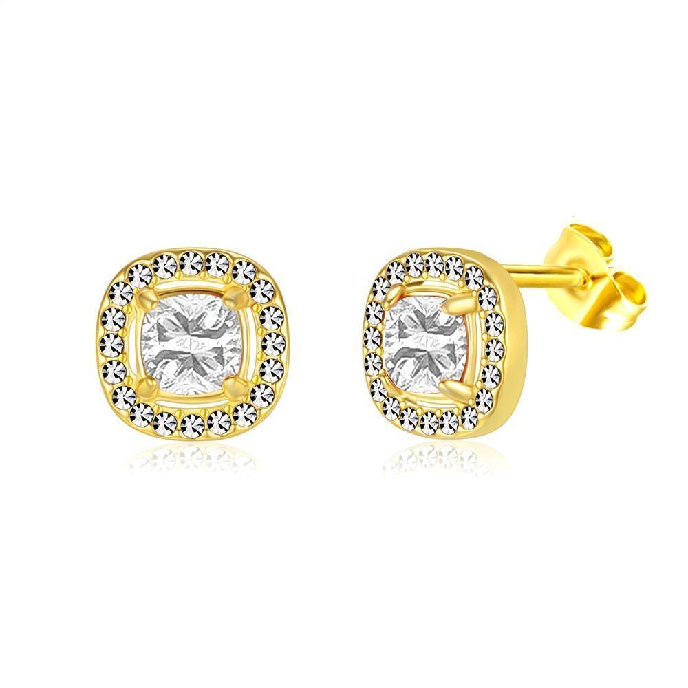 Shining CZ Earrings