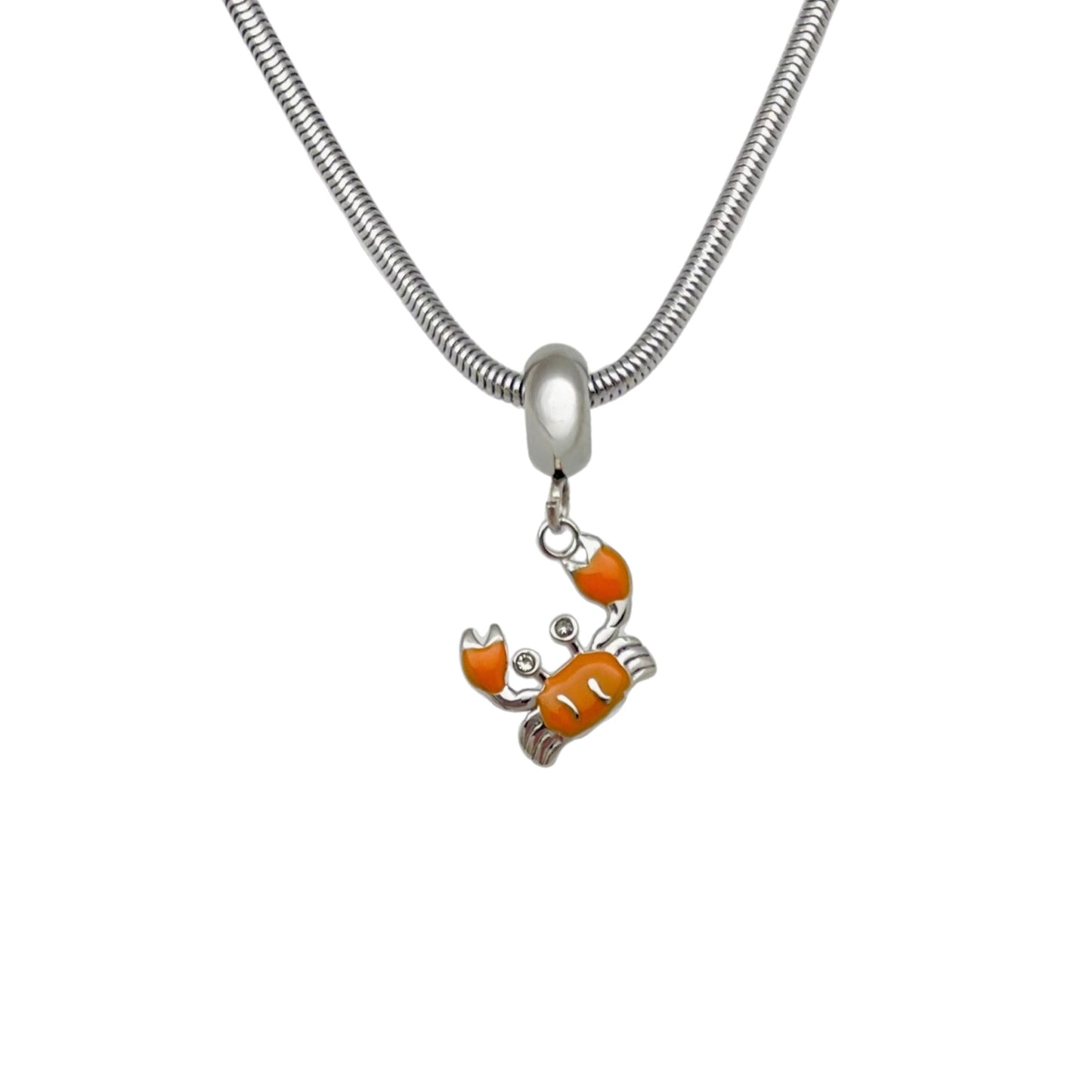 Crab Dangle Necklace