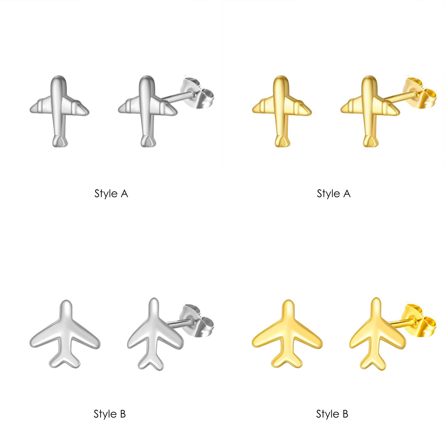 Airplane Earrings