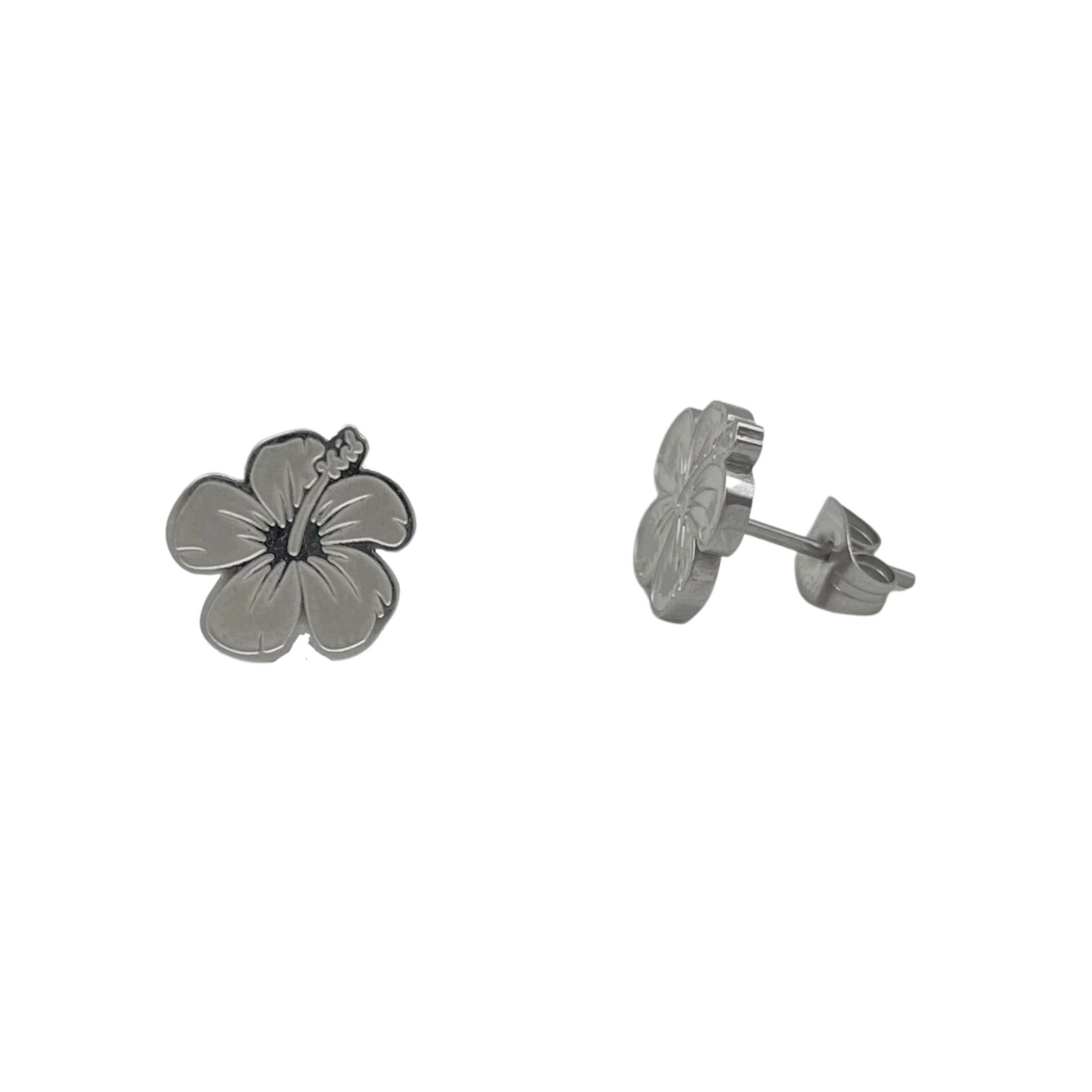 Silver Flower "Flor de Maga" Earrings