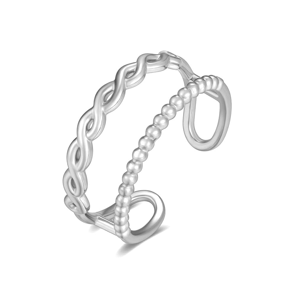 Braided Double Ring