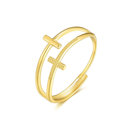 Two Cross Ring