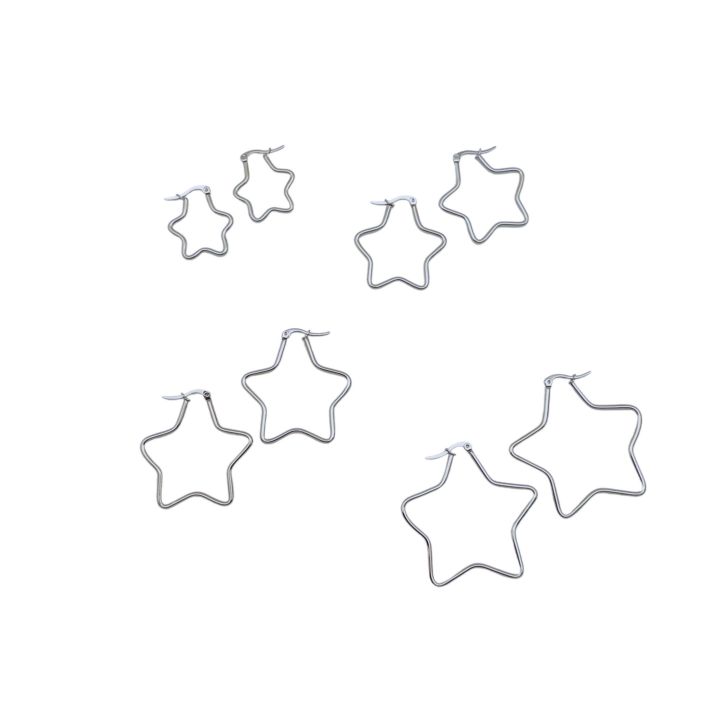 40.0mm Tube Star Hoops