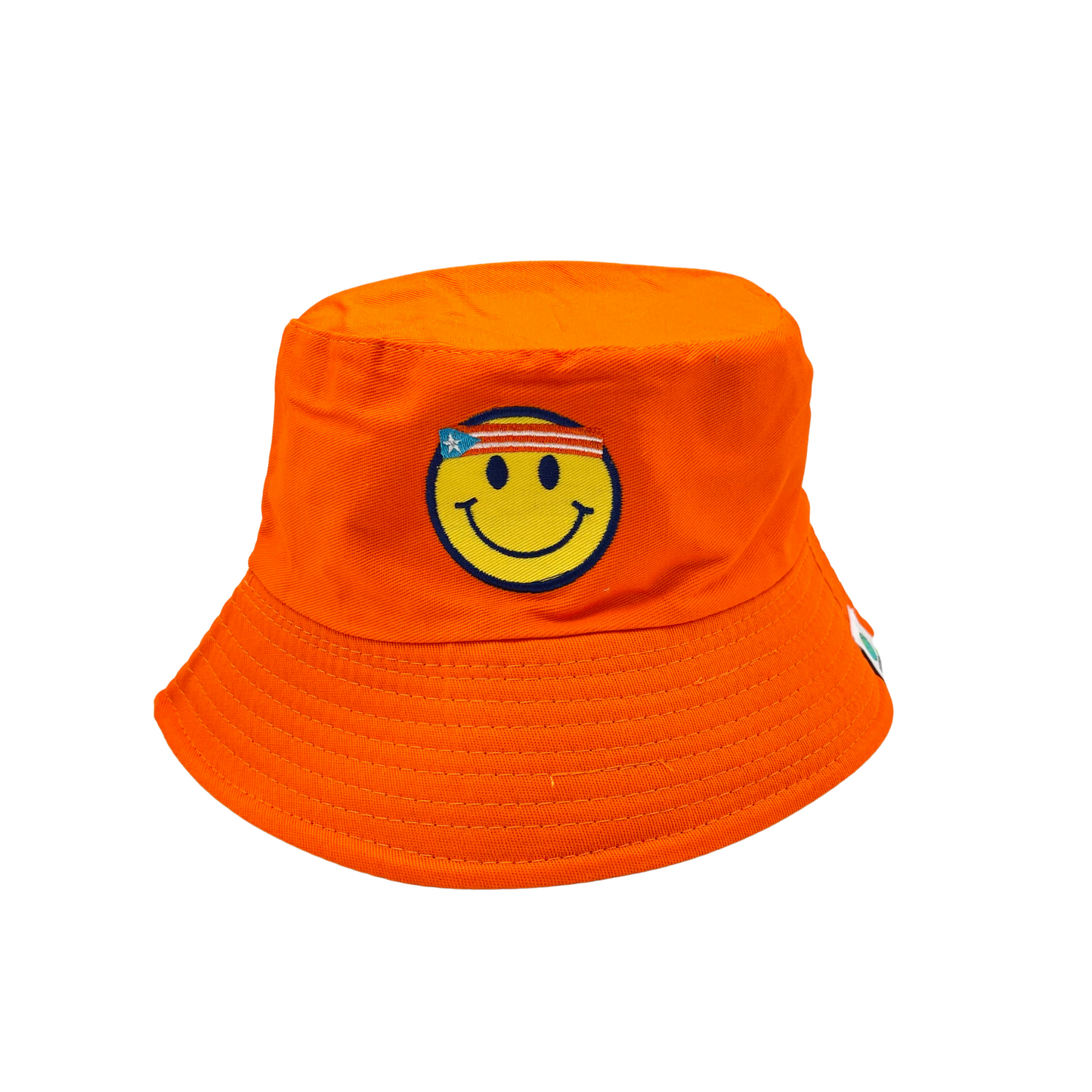 Flag Smiley Face Bucket Hat