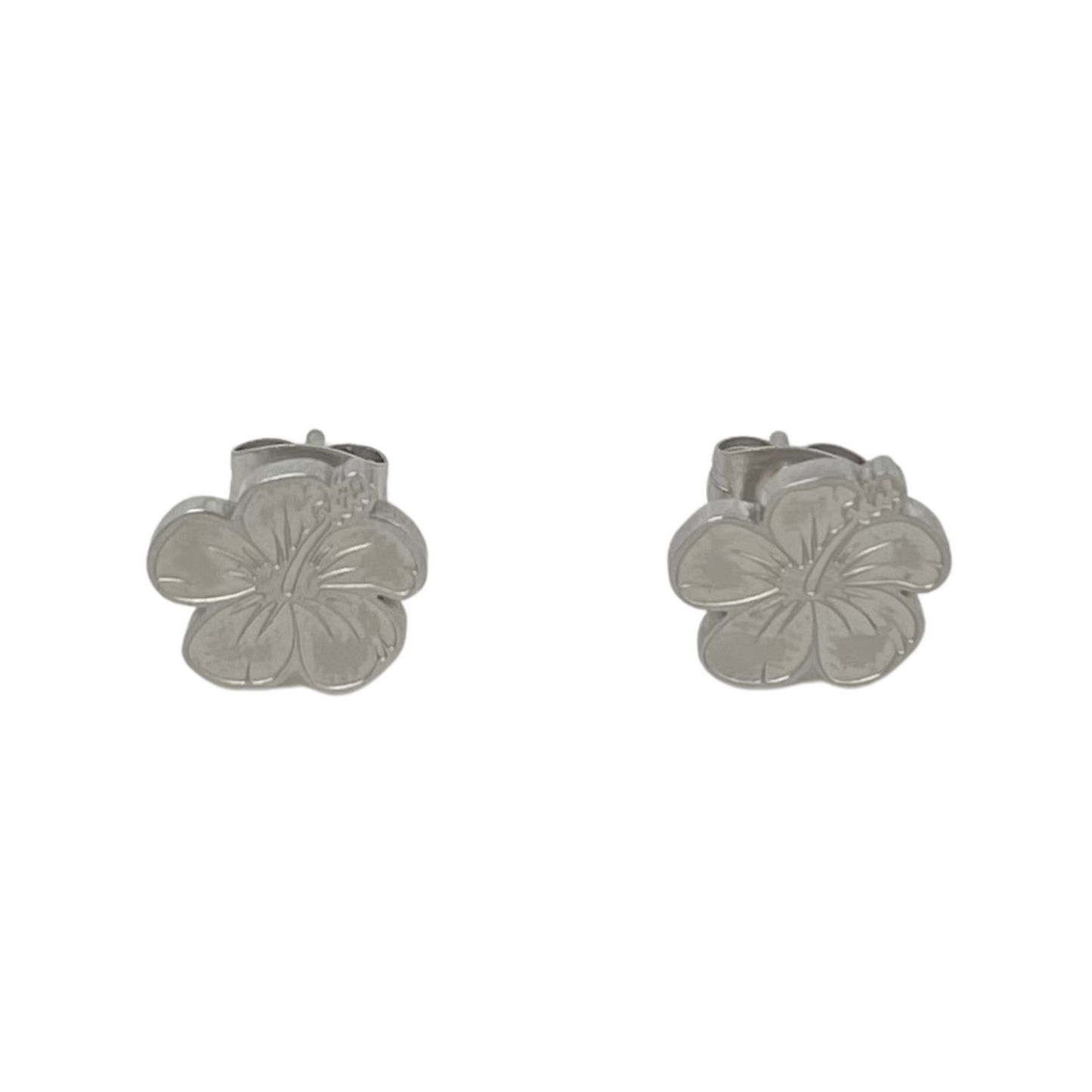 Silver Flower "Flor de Maga" Earrings