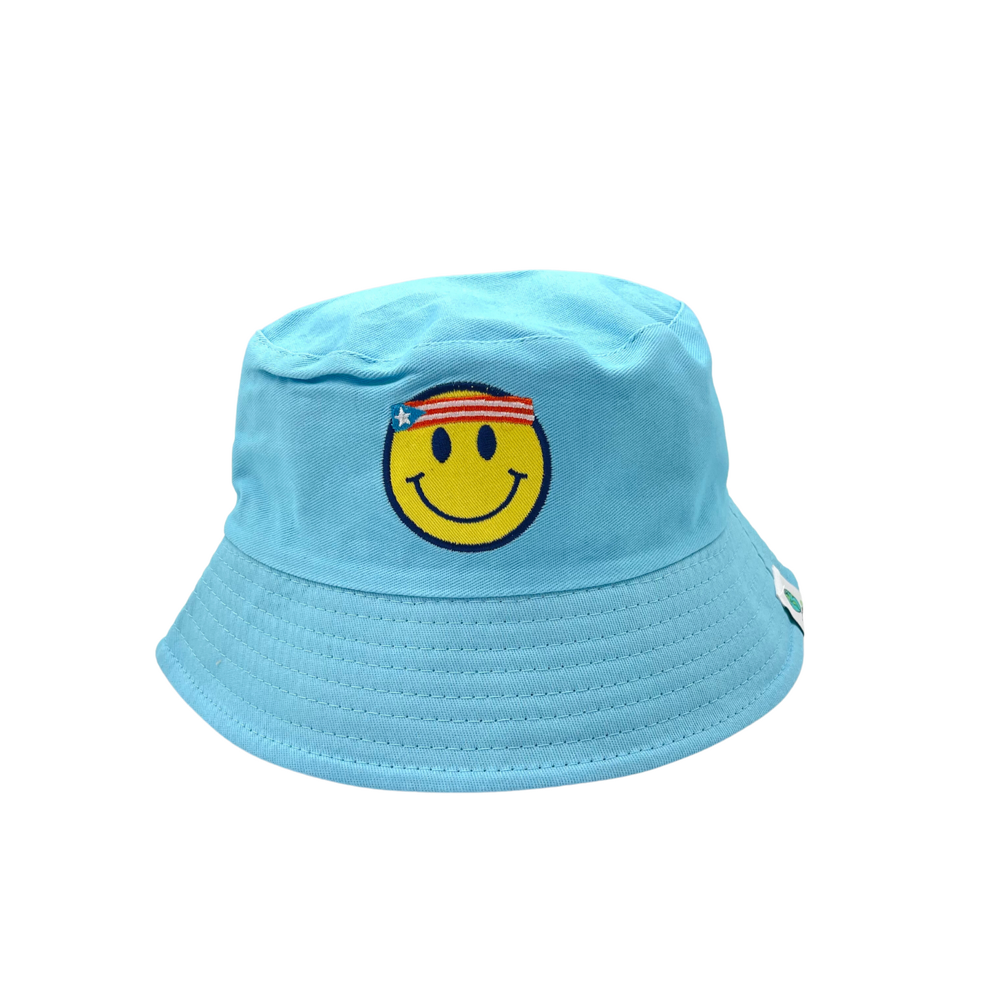 Flag Smiley Face Bucket Hat