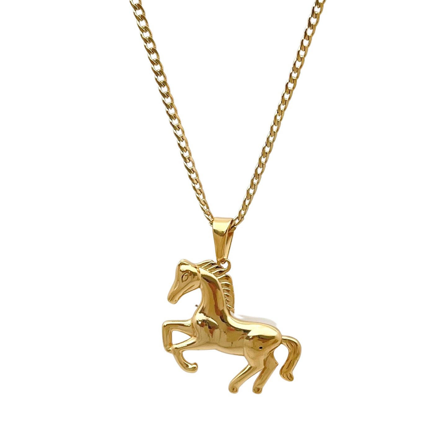 Galloping Horse Necklace