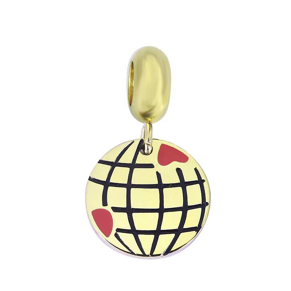 World Lover Dangle Necklace