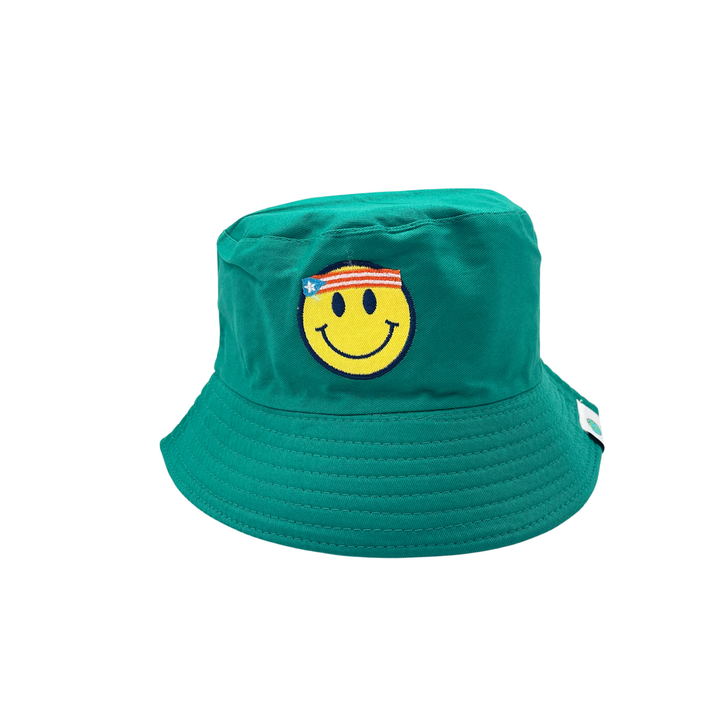 Flag Smiley Face Bucket Hat