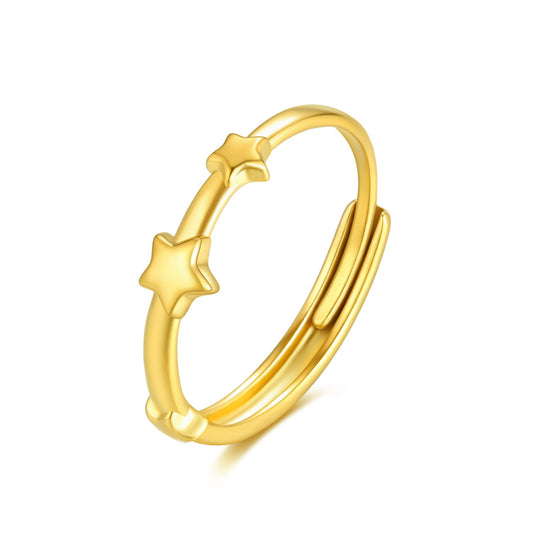 Minimalist Stars Ring