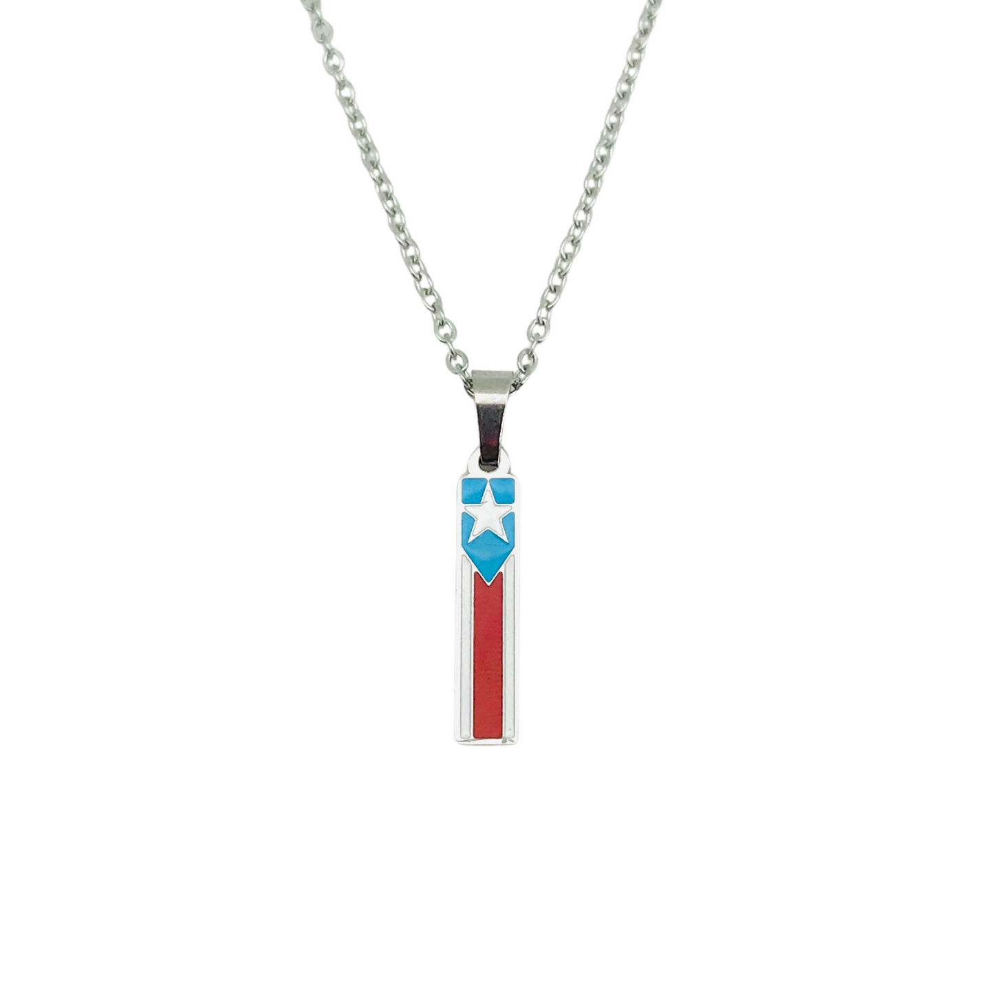 Letter I PR Flag Necklace