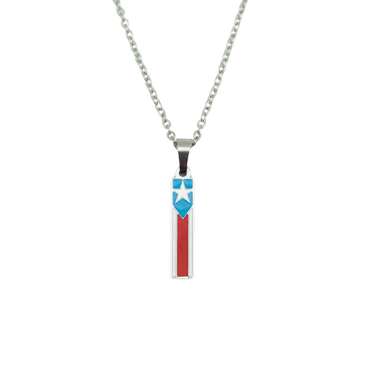 Letter I PR Flag Necklace