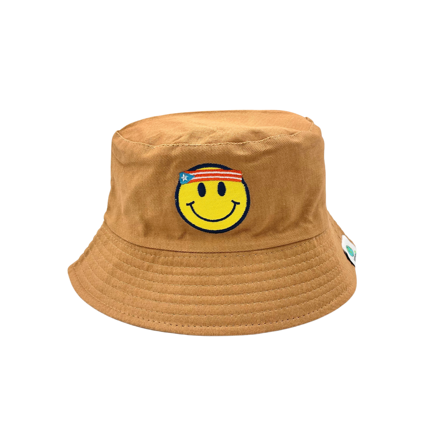 Flag Smiley Face Bucket Hat