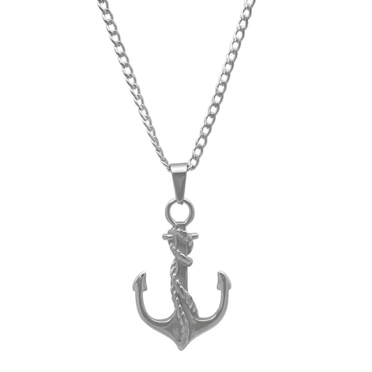 Anchor Rope Necklace