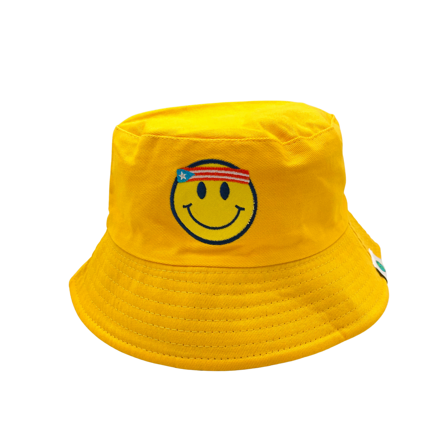 Flag Smiley Face Bucket Hat