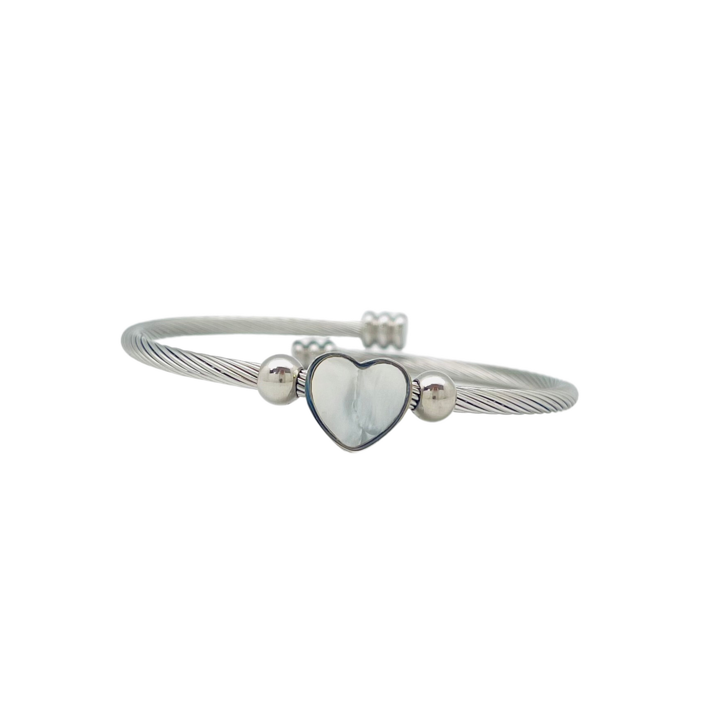 Nacar Heart Bangle