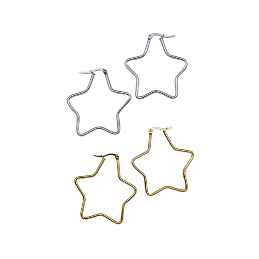 40.0mm Tube Star Hoops